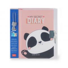 Jurnal cu lacat si cheie - My Secret Diary - Panda