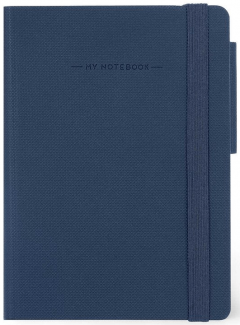 Carnet - My Notebook - Small, Plain - Galactic Blue