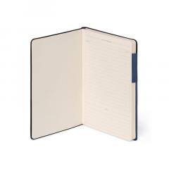 Carnet - My Notebook - Medium, Lined - Galactic Blue