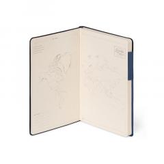 Carnet - My Notebook - Medium, Lined - Galactic Blue