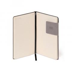 Carnet - My Notebook - Medium, Lined - Grey Diamond