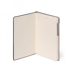 Carnet - My Notebook - Medium, Lined - Grey Diamond