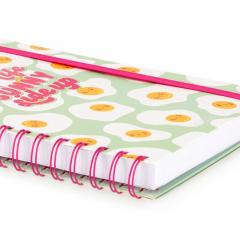 Carnet A5 - Large, Spiral, Lined - Egg