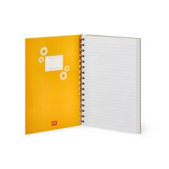 Carnet A5 - Large, Spiral, Lined - Daisy