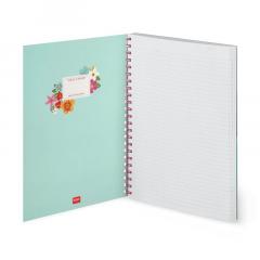 Carnet - 3in1 - A4, Maxi, Spiral - Flowers