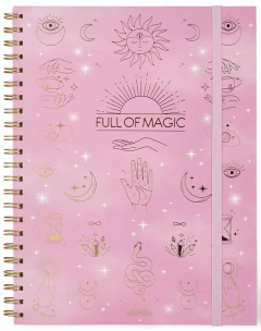 Carnet - 3in1 - A4, Maxi, Spiral - Magic