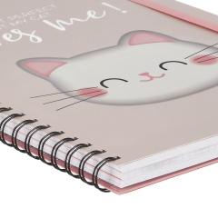 Carnet - 3in1 - A4, Maxi, Spiral - Kitty