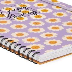 Carnet - 3in1 - A4, Maxi, Spiral - Daisy