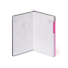 Carnet - My Notebook - Medium, Dotted - Bougainvillea