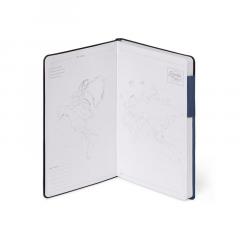 Carnet - My Notebook - Medium, Dotted - Galactic Blue