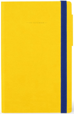 Carnet - My Notebook - Medium, Squared - Yellow Freesia