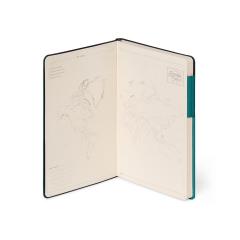 Carnet - My Notebook - Medium, Squared - Malachite Green