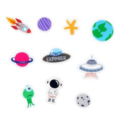 Set 30 stickere pentru bicicleta - Pimp Your Bike! - Space