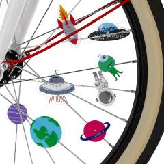 Set 30 stickere pentru bicicleta - Pimp Your Bike! - Space