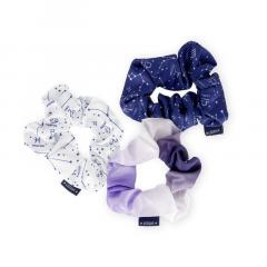 Set 3 elastice - Hair Scrunchies - Hair We Are! - Stars