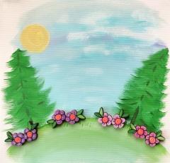 Cercei mici - Floricele, mai multe modele