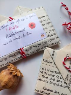 Martisor hartie - Seminte variate