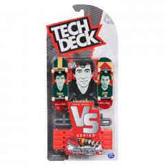 Jucarie interactiva Tech Deck - Fingerboard James cu obstacol