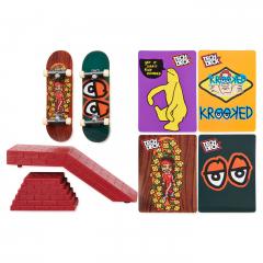 Jucarie interactiva Tech Deck - Fingerboard Gonzales cu obstacol