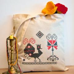 Traista - Motiv popular - Cocosul