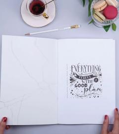 Planner A4 anual 365 Days - Marble Dreams