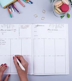 Planner A4 anual 365 Days - Marble Dreams