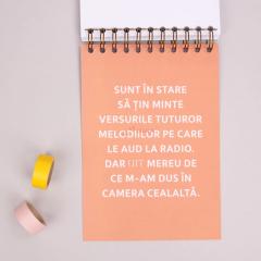 Notebook cadou amuzant pentru prieteni - Jurnal C******i