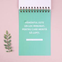 Notebook cadou pentru prieteni - Jurnal Chestii de facut pentru planeta