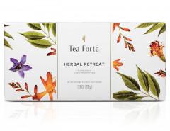 Ceai - Petite Presentation Box - Herbal Retreat, 10 piramide de ceai