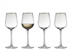 Set pahare vin alb - Palermo Gold