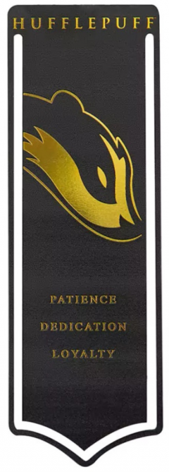Semn de carte - Metal - Harry Potter - Hufflepuff Crest