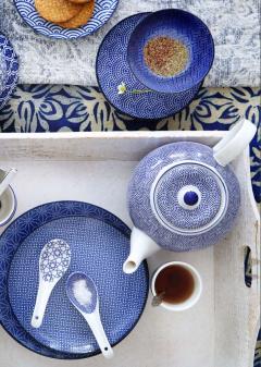 Set de 6 cesti ceai japoneze Nippon Blue