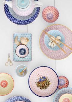 Farfurie Star Wave rosie | Tokyo Design Studio