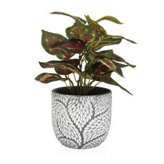 Ghiveci - Ceramic Pot HS, 11 x 12.3 cm