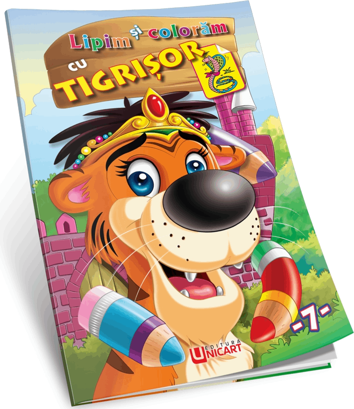 Lipim si coloram cu Tigrisor