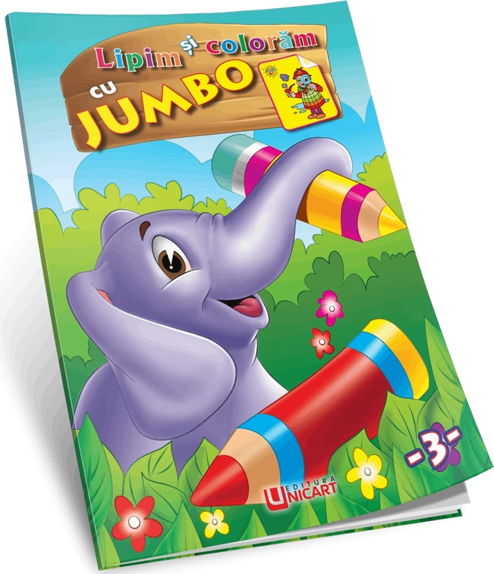 Lipim si coloram cu Jumbo