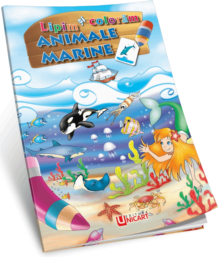 Lipim si coloram - Animale marine