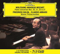 Mozart: Piano Concertos Nos. 20, 21, 25 & 27 (2CD+Blu-ray)