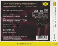 Mozart: Piano Concertos Nos. 20, 21, 25 & 27 (2CD+Blu-ray)