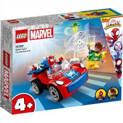 LEGO Marvel - Spidey and His Amazing Friends - Spider-Man's Car and Doc Ock (10789)