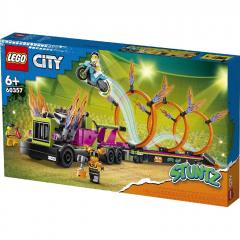 LEGO City - Stunt Truck and Ring of Fire Challenge (60357)