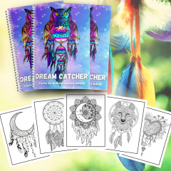 50 Mandale. Carte de colorat pentru adulti - Dream Catcher