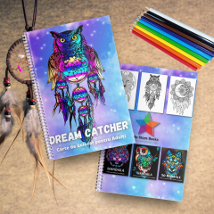 50 Mandale. Carte de colorat pentru adulti - Dream Catcher