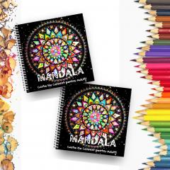 50 Mandale. Carte de colorat pentru adulti - Mandala. 50 de forme rotunde