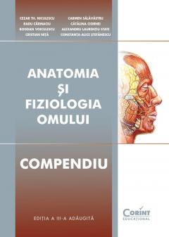Coperta cărții: Anatomia si fiziologia omului. Compendiu - eleseries.com