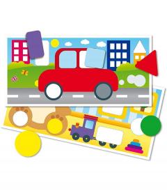 Jucarie educativa - Masuta cu activitati Montessori