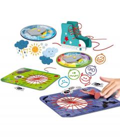 Jucarie educativa - Masuta cu activitati Montessori