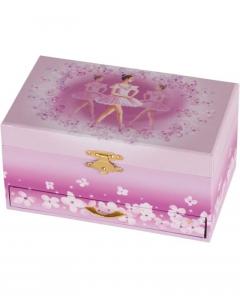 Cutie muzicala - Balerina roz