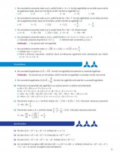 Matematica - Clasa a VII-a