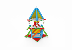 Set de constructie magnetic Projects Multicolor - 45 piese